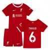 Liverpool 2023-24 Thiago 6 Hjemme - Barn Draktsett